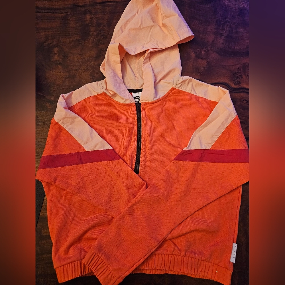 🔥Core 10 by Reebok Women's Oversized  Quarter-Zip Hoodie 🔥NWOT🔥Y2k Gorpcore